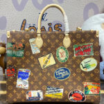 Louis Vuitton OnTheGo Voyage M47147 Brown